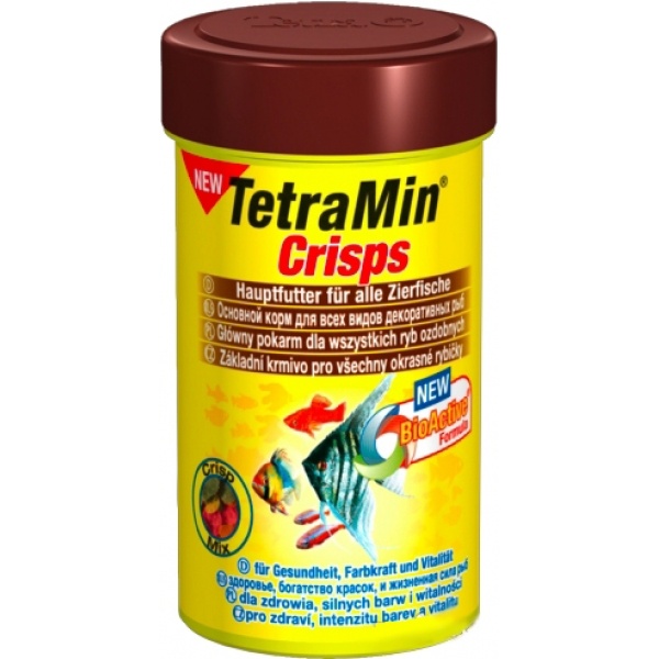 картинка Tetra. Корм для всех видов тропических рыб, хлопья Tetra Min Pro Crisps  от зоомагазина Кандибобер