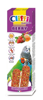        :       Selection Berry (Sticks budgerigars exotics with berries and honey Selection Berry)   