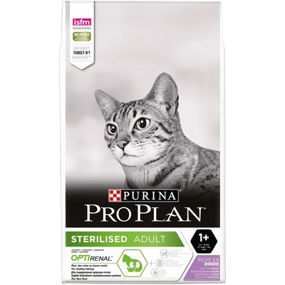 картинка Purina Pro Plan. Для кастрированных кошек с индейкой и курицей от зоомагазина Кандибобер