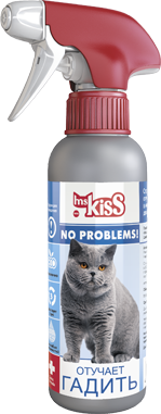 картинка Ms.Kiss. Спрей "No problems": Отучает гадить от зоомагазина Кандибобер