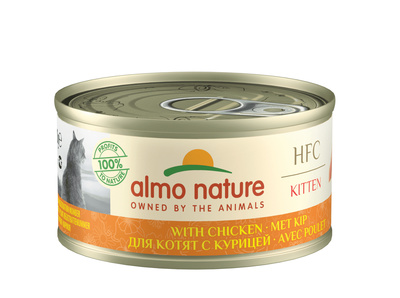 картинка Almo Nature консервы для котят, с курицей от зоомагазина Кандибобер