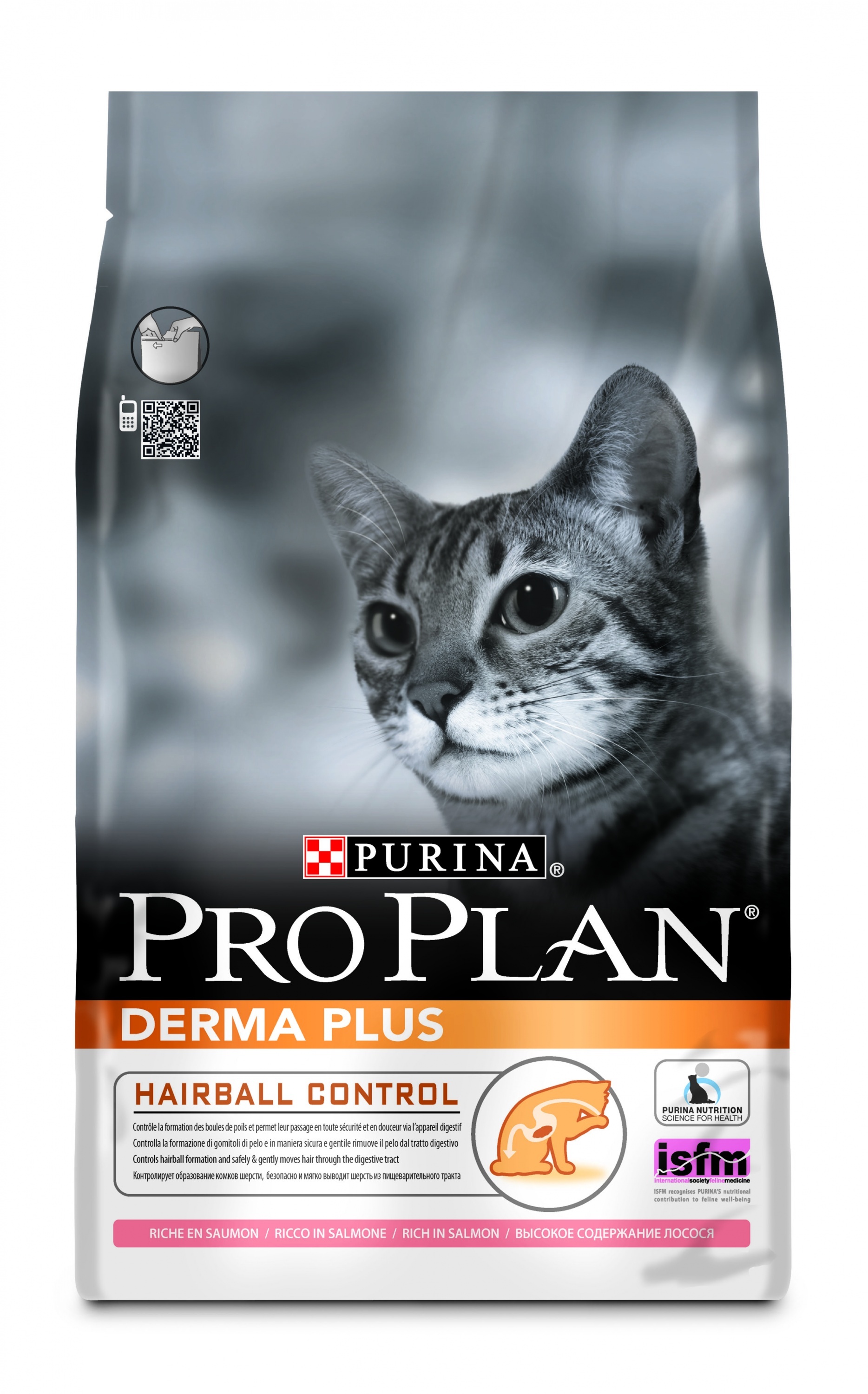 картинка Purina Pro Plan. Для кошек с чувствительной кожей: лосось  от зоомагазина Кандибобер
