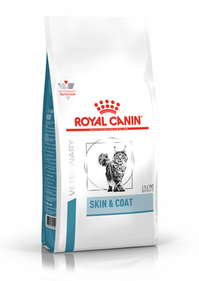 картинка Royal Canin (вет.корма) для кошек при дерматозах и выпадении шерсти от зоомагазина Кандибобер