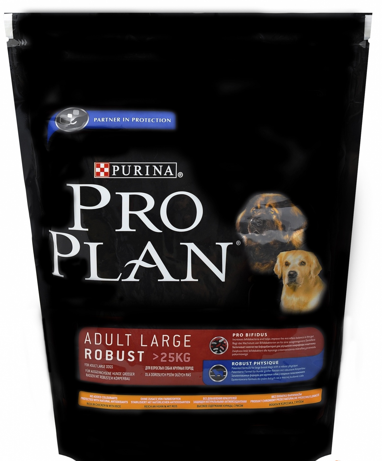 картинка Purina Pro Plan. Для взрослых собак крупных пород с курицей и рисом  от зоомагазина Кандибобер