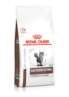 картинка Royal Canin.  Диета для кошек при нарушении пищеварения с умеренным содержанием энергии (Gastro Intestinal Moderate Calorie GI-35) от зоомагазина Кандибобер
