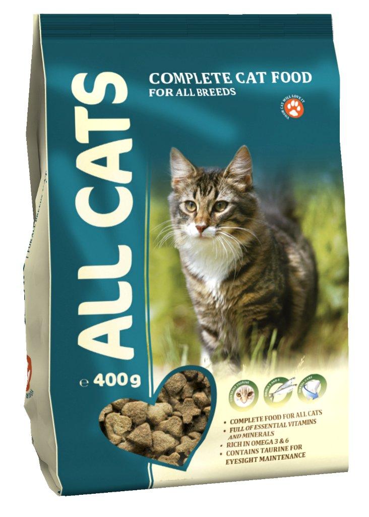 картинка Полнорационный корм All Cats для взрослых кошек от зоомагазина Кандибобер
