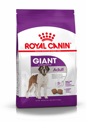 картинка Royal Canin Для взрослых собак гигантских пород от 45 кг с 18 мес. (Giant Adult 28) от зоомагазина Кандибобер