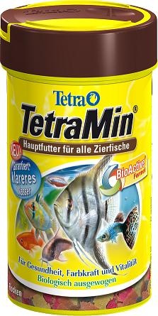 картинка Tetra. Корм для всех видов рыб, хлопья  TetraMin Floken  от зоомагазина Кандибобер