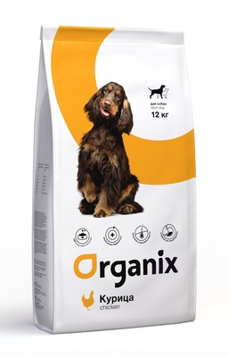 картинка Корм Organix для собак с курицей и рисом  от зоомагазина Кандибобер