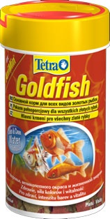 картинка Tetra. Корм для золотых и холодноводных рыб, хлопья. Goldfish Floken от зоомагазина Кандибобер