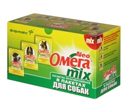 картинка Омега Neo Микс витамины для собак (15 таб.*21 саше) от зоомагазина Кандибобер