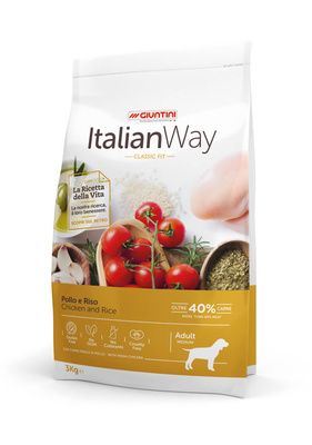 картинка Безглютеновый корм Italian Way для собак с курицей и рисом (ITALIAN WAY MED CHICKEN/RICE) от зоомагазина Кандибобер