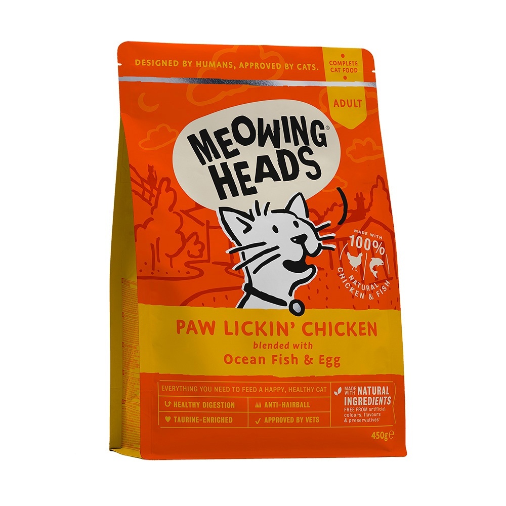 картинка Корм Barking Heads для взрослых кошек с курицей и рисом "Куриное наслаждение" от зоомагазина Кандибобер