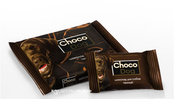 картинка Шоколад темный "Choco Dog" для собак от зоомагазина Кандибобер