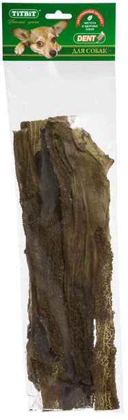 картинка Желудок бараний XXL, мягкая упаковка (35-40см), TiTBiT от зоомагазина Кандибобер