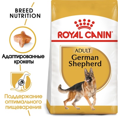 картинка Royal Canin Для взрослой Немецкой овчарки: с 15 мес. (German Shepherd 24) от зоомагазина Кандибобер