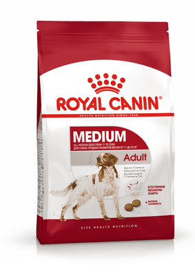 картинка Royal Canin Набор 15+3 кг Для взрослых собак средних размеров: 11-25 кг с 1-7лет от зоомагазина Кандибобер