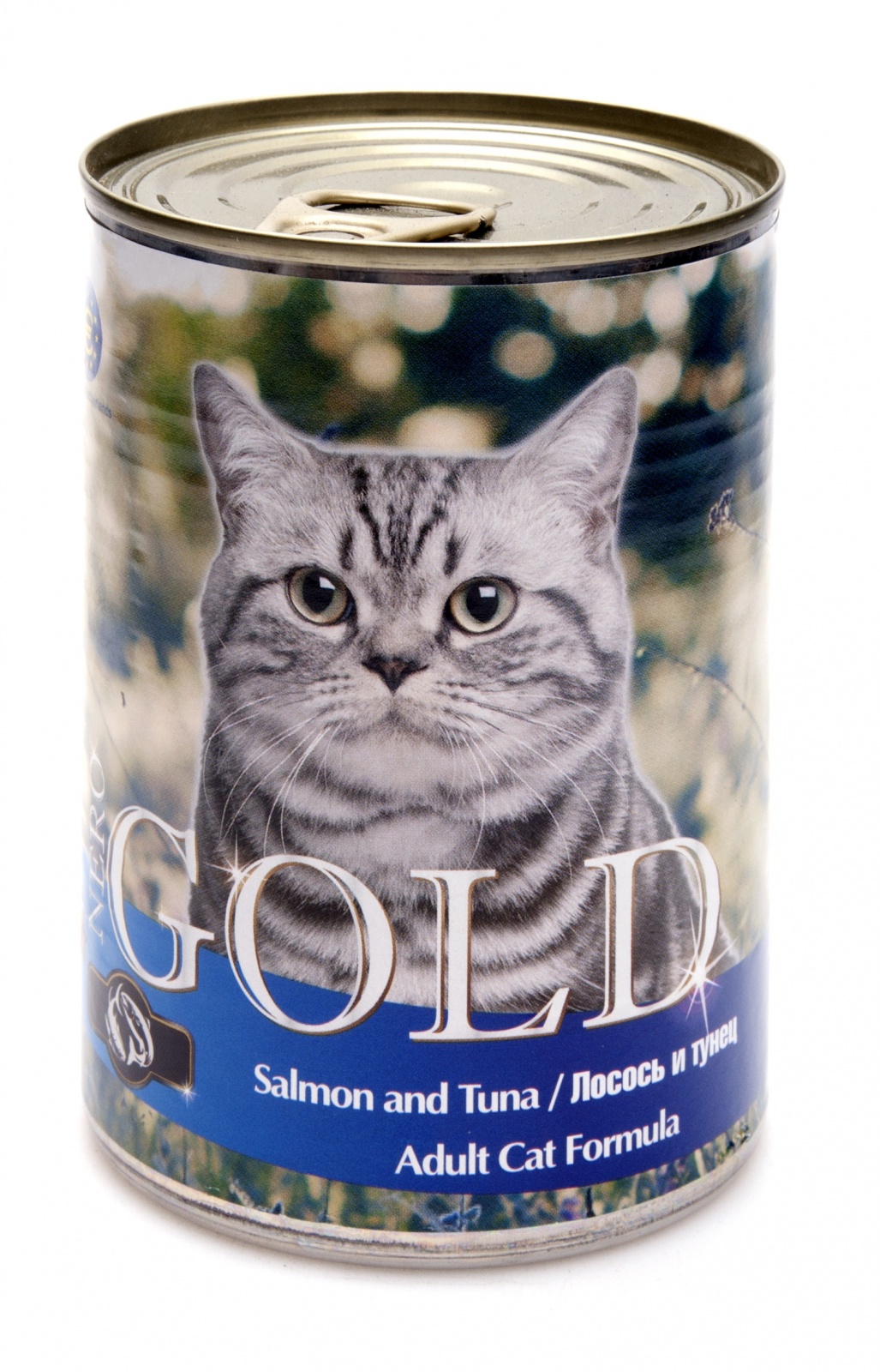 картинка Nero Gold Консервы для кошек "Лосось и тунец"  от зоомагазина Кандибобер